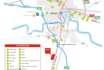 Teren comercial premium 29.000 mp I Arad I 1 km de centrul orasului - 4