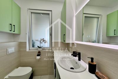 Penthouse cu 2 camere + terasa (55mp), parcare, bloc cu lift, etaj 7/7 - 11