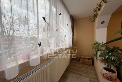 Apartament cu 3 camere, 2 bai, 2 balcoane, etajul 1 , zona Buziasului - 10