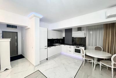 Apartament cu 2 camere semidecomandat, mobilat în Central