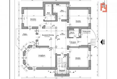COMISION 0% Casa individuala 8 camere, Sacalaz - Pivnita, teren 1198 mp, asfalt - 41