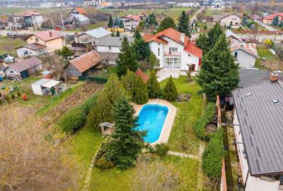 Vilă cu piscină, cabană, teren 2649 mp, Snagov - Ciofliceni - 5