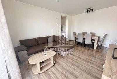 Apartament cu 2 camere semidecomandat, mobilat în Giroc