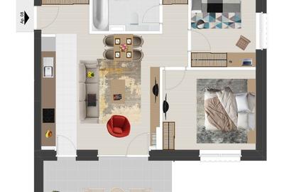 Eleganță la apus – apartament 3 camere, în zona Lipovei, lângă pădure - 7