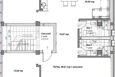 Spațiu de birou de închiriat | Zona Complex  | 2 locuri de parcare - 7