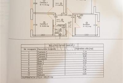 GIROCULUI - 3 CAM - DECOMANDAT - 2 BAI - SPATIOS - ZONA EXCELENTA - 8