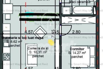 Spatiu Birou 2 camere NOU 57 mp Terasa 33mp Marasti - 5