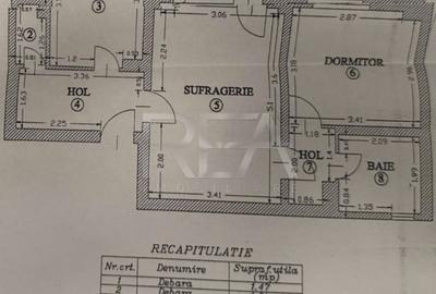 2 camere, 8/8, anvelopat, 55 mp, bloc 1986-Banu Manta - 9