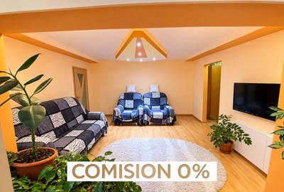 Apartament cu 3 camere semidecomandat, mobilat în Kiriac