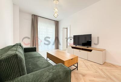 Apartament cu 2 camere semidecomandat, mobilat în Iris