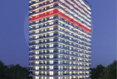Apartament nou 2 camere de vanzare Olimp Tower etaj 16 - 1