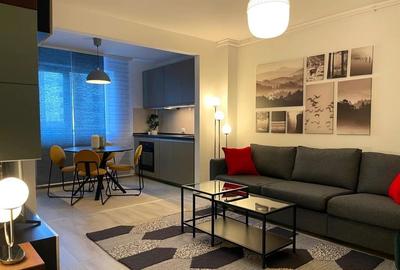 Apartament cu 2 camere semidecomandat, mobilat în Theodor Pallady