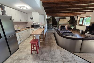 CASA 3 dormitoare, stil rustic-contemporan utilată complet, comision 0 - 15