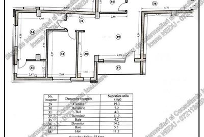 🙋 Kamsas🔸 3 Camere Decomandate 82,50m² Centrala Finisat Etaj 1 - 10