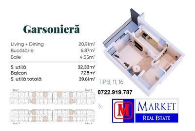 Garsoniera - Metrou Berceni (600 metri) - 7