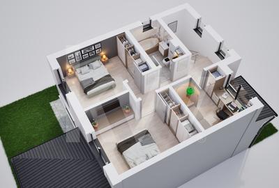 Casa duplex 4 camere in cartier nou Șură Mica - 10
