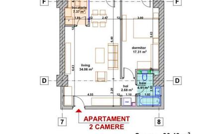 Apartament 2 camere de vânzare Lujerului–Parcul Liniei  Bloc 2026 Parcare inclus - 6