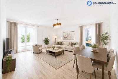 Apartament cu 3 camere decomandat în Obor