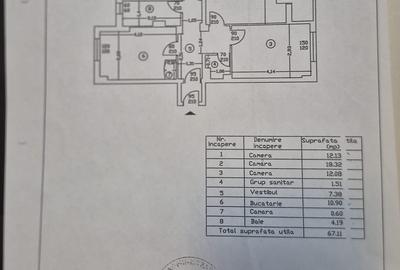 Apartament cu 3 camere și 2 băi în zona Tei Grigorie Ionescu - 19