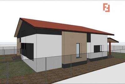 Duplex cu 3 camere, 76 mp utili si 300 mp teren, de vanzare in Sacalaz - 9