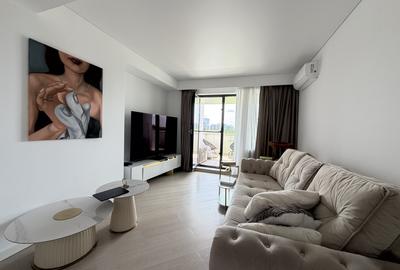 Apartament cu 2 camere semidecomandat, mobilat în Voluntari