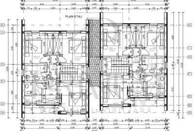 Duplex individual - 5 camere - proiect deosebit- mansardabil - teren 375 mp - 10