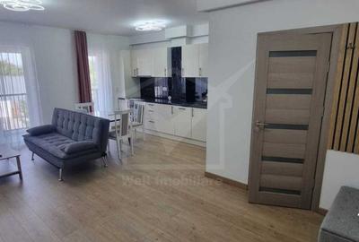 Apartament cu 2 camere semidecomandat, mobilat în Florești