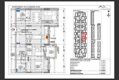 Ansamblu rezidential exceptional cu apartamente de 2 si 3 camere, zona CETATII - 2
