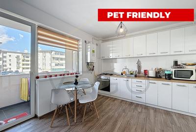 Apartament cu 2 camere semidecomandat, mobilat în Florești