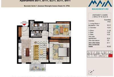2  CAMERE | FINISAJE  PREMIUM  | SISESTI | METROU STRAULESTI | 2 COCOSI - 2