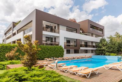 Apartament cu 2 camere semidecomandat, mobilat în Pipera