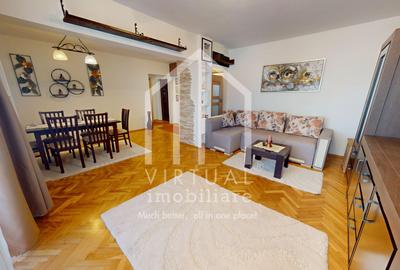 Ap cu 3 camere, 80mp utili+balcon, pivnita,renovat, Cal. Dumbravii - 3