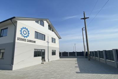 Teren 15.000 + Cladire birouri P+1 + Hala, toate utilitatile, ocazie! - 1