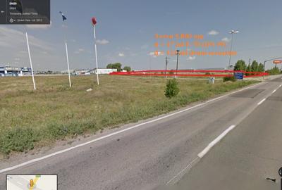 Vand teren Timisoara calea Sagului, 5.800 mp, deschidere: 47 ml - 3