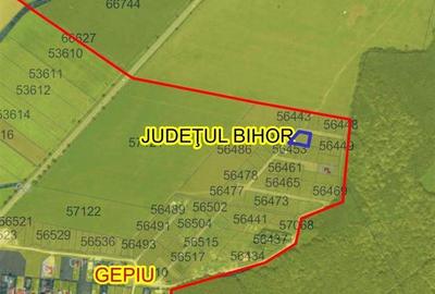 Teren intravilan de 825 mp, în Gepiu