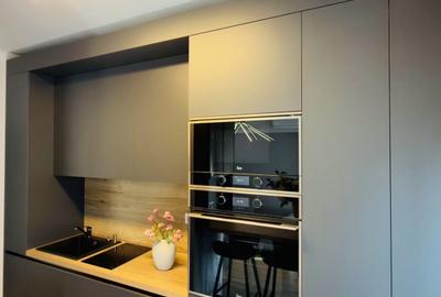 Apartament cu 2 camere semidecomandat, mobilat în Pipera