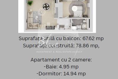 Madrid Park Residence- Apartament 2 camere - 4