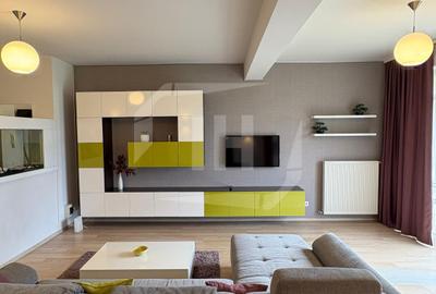 Apartament cu 2 camere semidecomandat, mobilat în Bună Ziua