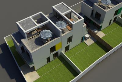 Casa deosebita P+1+Terasa panoramica. 4 cam.Util 157mp.Teren 183mp - 53