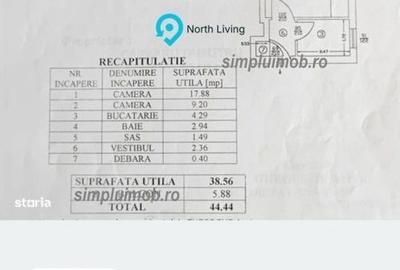 Apartament 2 camere renovat Gara de Nord - 7