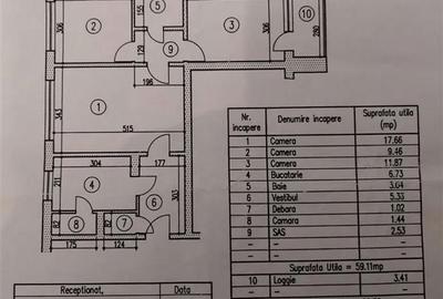 Vanzare Apartament 3 Camere Semidecomandat Spinis - 7