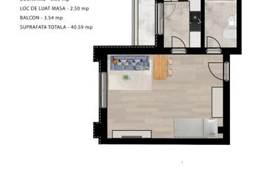 MTL CONSUL RESIDENCE - Studio nou de vanzare - 2