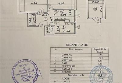 Apartament 2 camere + boxa Sala Palatului comision 0% - 1