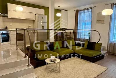Apartament cu 3 camere semidecomandat, mobilat în Central