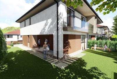 Casă modernă 185 mp într-un ansamblu rezidențial premium, garaj dublu - 4