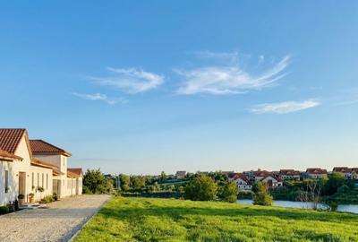 Vilă mediteraneană, pe parter, cartier cu iesire la lac, peninsula Balotesti - 5