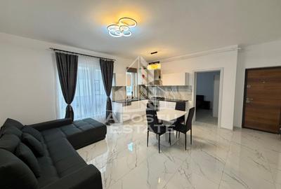 Apartament cu 3 camere semidecomandat, mobilat în Girocului