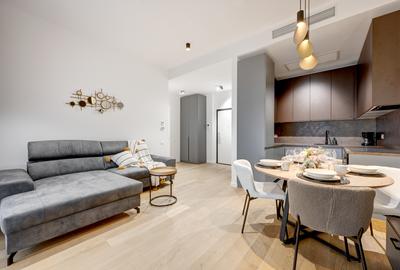 APARTAMENT 2 CAMERE MOBILAT - FLOREASCA - PARCARE INCLUSA - COMISION 0 % - 4