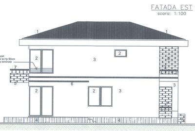 Teren 465mp, cu autorizatie casa individuala P+1E - 5