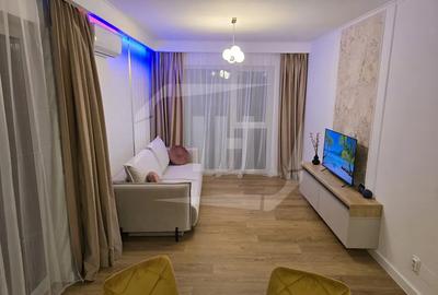 Apartament cu 2 camere semidecomandat, mobilat în Iris